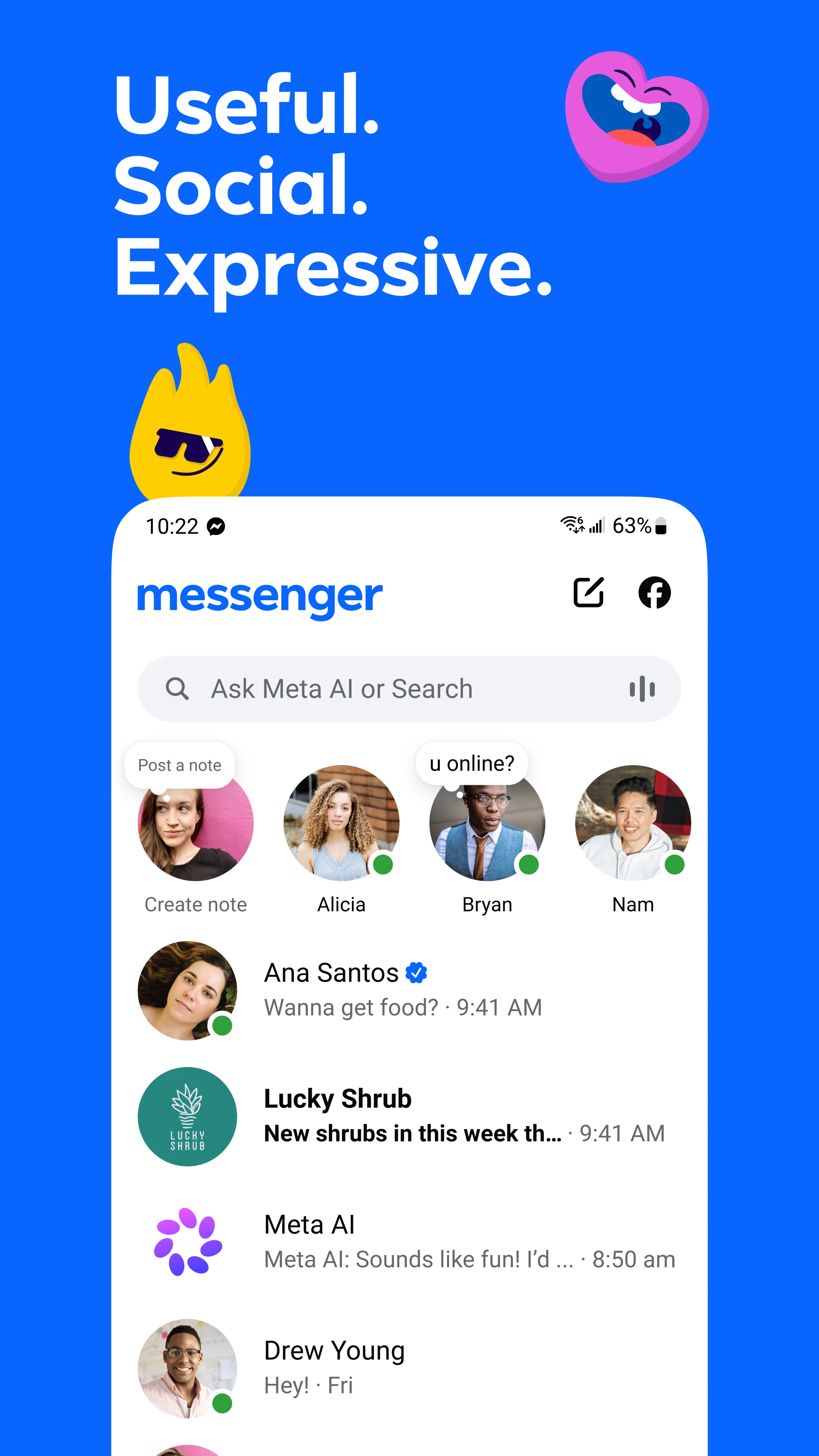Messenger screenshot