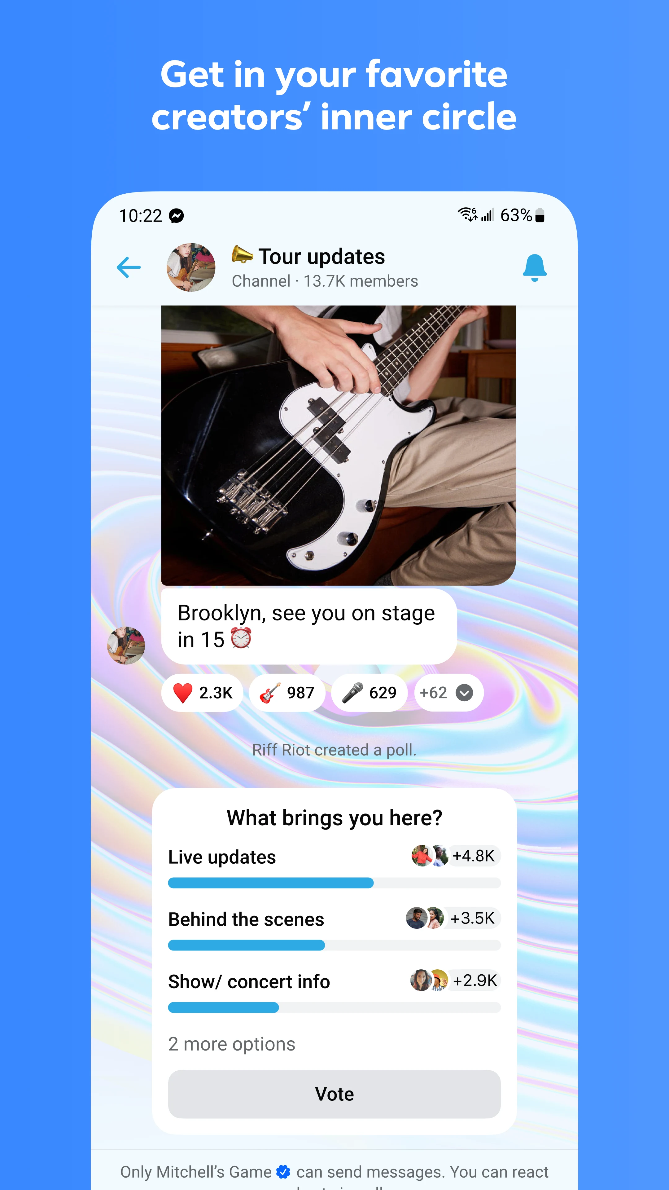 Messenger screenshot